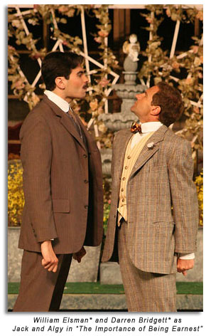Jack and Algy - The Importance of Being Earnest, Marin Shakespeare Company